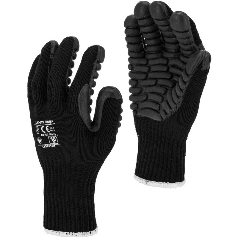 RĘKAWICE OCHRONNE ANTYWIBRACYJNE LAHTI PRO – ROZMIAR 10 (XL)
